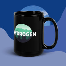 Load image into Gallery viewer, Hydrogen Nature Black Glossy Mug