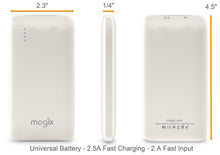 Load image into Gallery viewer, External Battery Charger 5000mAh White