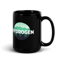 Load image into Gallery viewer, Hydrogen Nature Black Glossy Mug