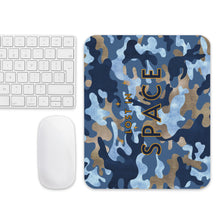Load image into Gallery viewer, Camo Blue Lost in Space Mouse pad