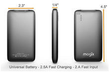 Load image into Gallery viewer, External Battery Charger 5000mAh Black