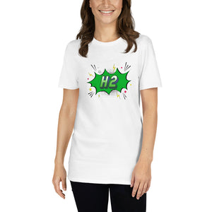 H2 Energy Comic Book Style Short-Sleeve Unisex T-Shirt
