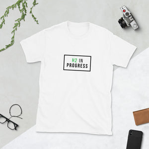 Green H2 in Progress Short-Sleeve Unisex T-Shirt