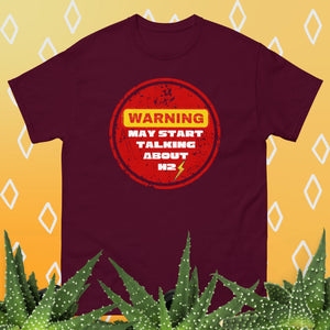 Warning: H2 Chat Zone Ahead Unisex Classic tShirt