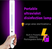 Load image into Gallery viewer, UV Light Wand Sanitizer For Large Areas - Ultraviolet Sterilizer UVC Germ Killing Light Wand
