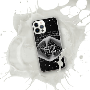 H2 Grid with Hands Art iPhone Case