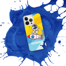 Load image into Gallery viewer, Blue Space H2 Astronaut iPhone Case
