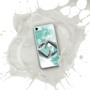 Green Hydrogen Grid iPhone Case