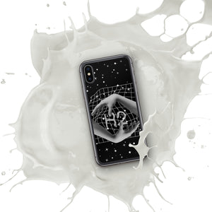 H2 Grid with Hands Art iPhone Case