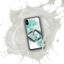 Load image into Gallery viewer, Green Hydrogen Grid iPhone Case
