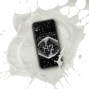 H2 Grid with Hands Art iPhone Case