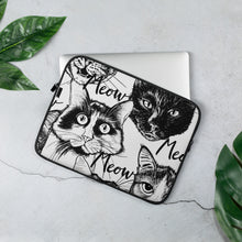 Load image into Gallery viewer, Cat Lover Laptop Sleeve
