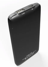 Load image into Gallery viewer, External Battery Charger 5000mAh Black
