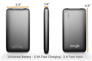 External Battery Charger 5000mAh Black