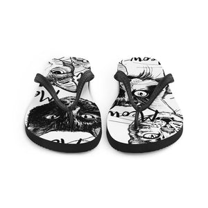 Cat Meow Flip-Flops