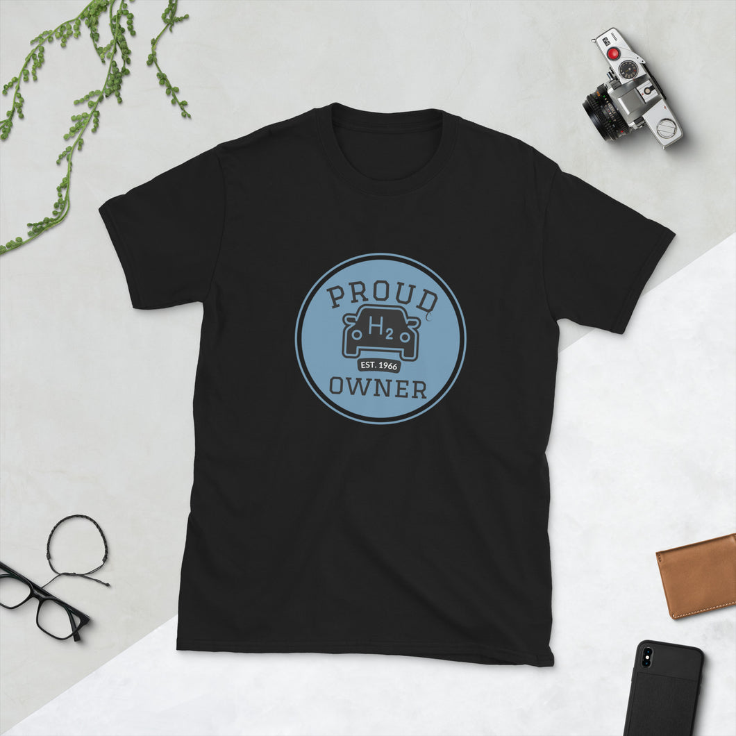 Proud Hydrogen Car Owner Short-Sleeve Unisex T-Shirt