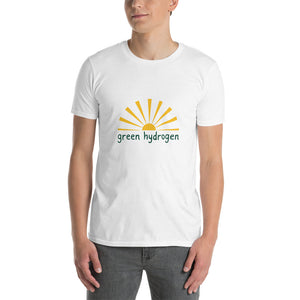 Green Energy Hydrogen Short-Sleeve Unisex T-Shirt