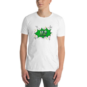 H2 Energy Comic Book Style Short-Sleeve Unisex T-Shirt