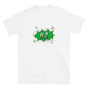 H2 Energy Comic Book Style Short-Sleeve Unisex T-Shirt