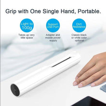 Load image into Gallery viewer, 3 Pack UV Light Sanitizer Wand Rechargeable UVC Light Disinfectant - Best for Killing 99% of Germs, Viruses, Bacteria, Mold (Black)
