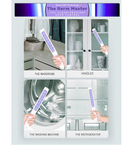 UV Light Wand Sanitizer For Large Areas - Ultraviolet Sterilizer UVC Germ Killing Light Wand