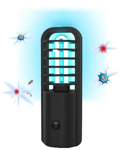 Portable UV C Light Sanitizer Lamp With 360° Germicidal Cleaning Tech - Great For Travel Too